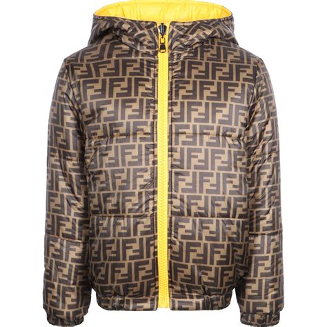 yellow fendi jacket|fendi jacket price.